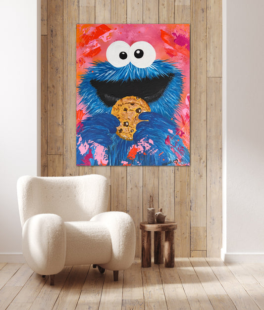 Cookie Love 🍪 handverzierter Druck