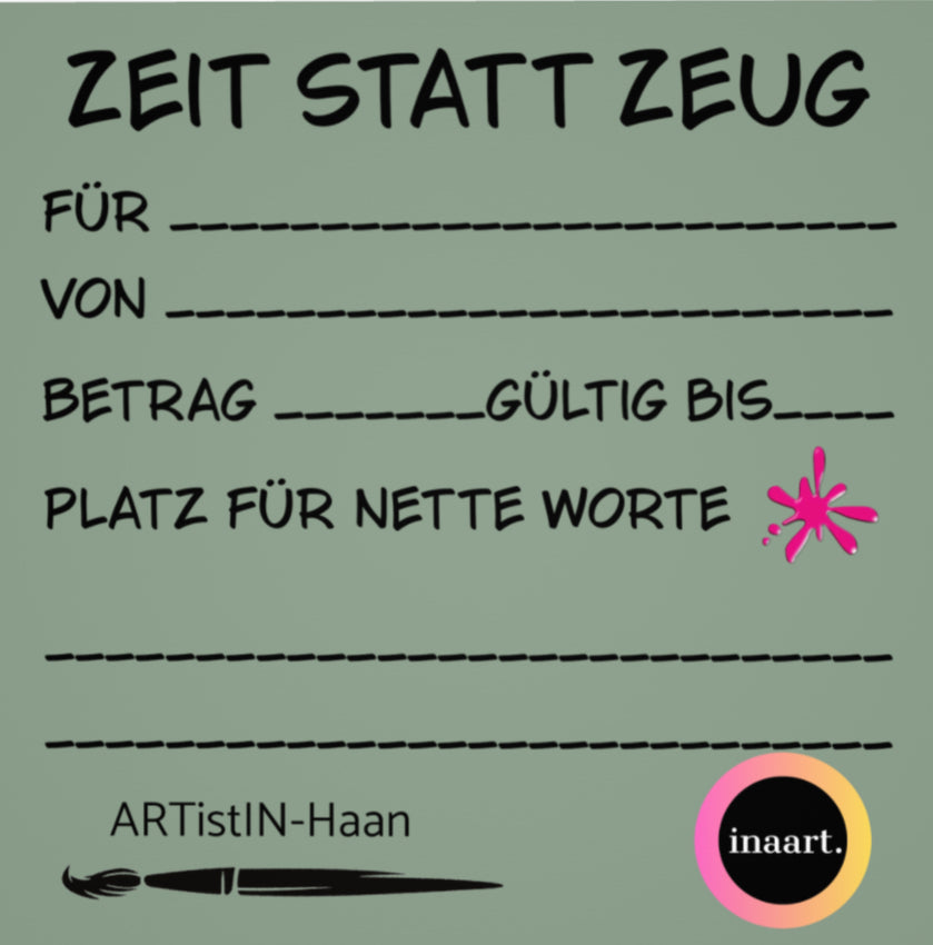 Geschenk-Gutschein ❤️