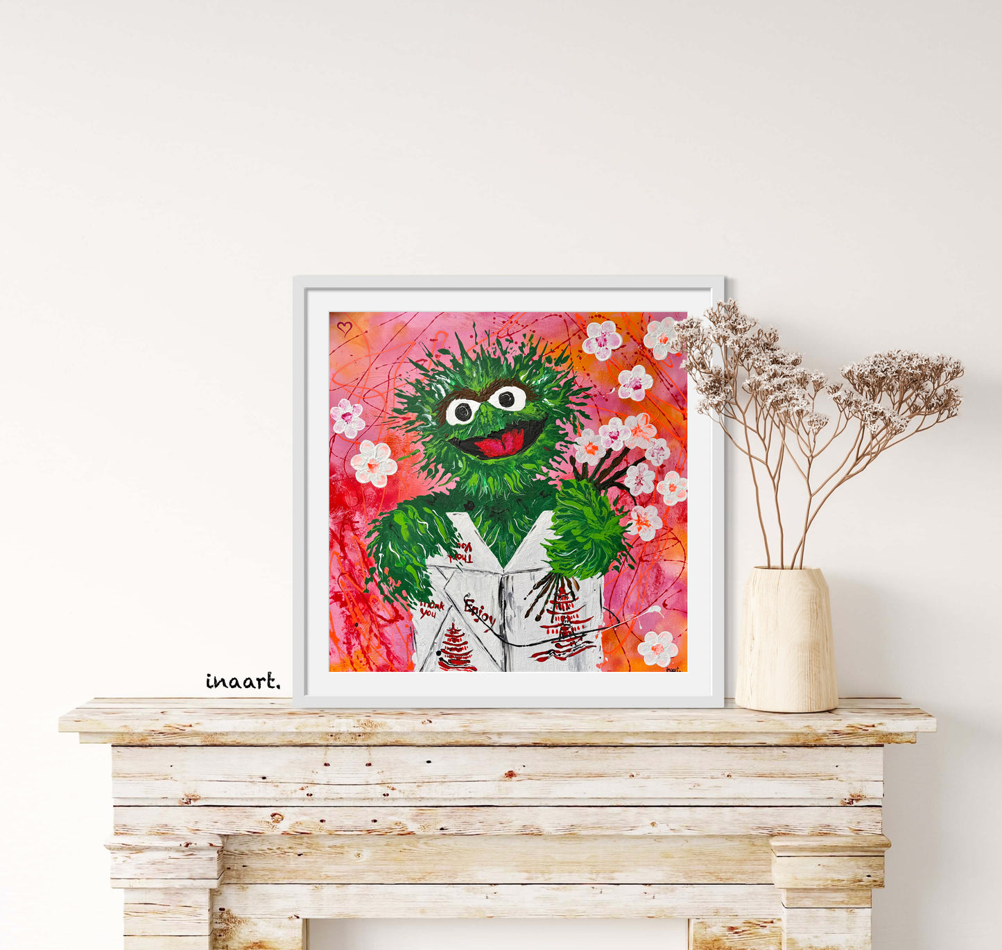 OSKAR 🌸 in der Kirschblüte 🌸 fine Art Print