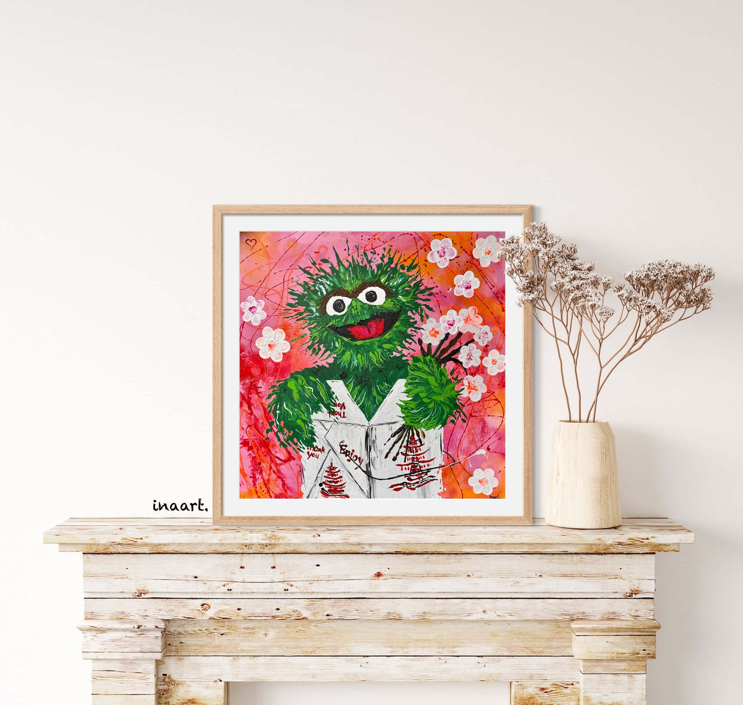 OSKAR 🌸 in der Kirschblüte 🌸 fine Art Print