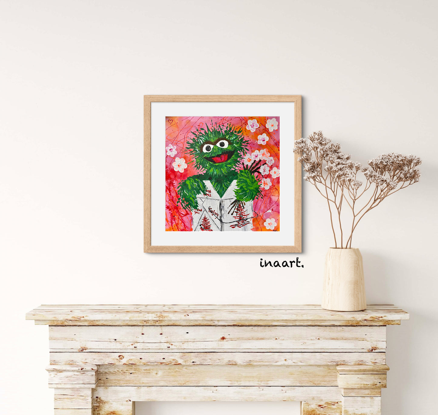 OSKAR 🌸 in der Kirschblüte 🌸 fine Art Print
