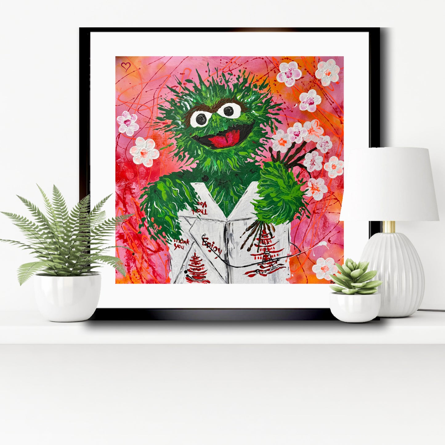 OSKAR 🌸 in der Kirschblüte 🌸 fine Art Print