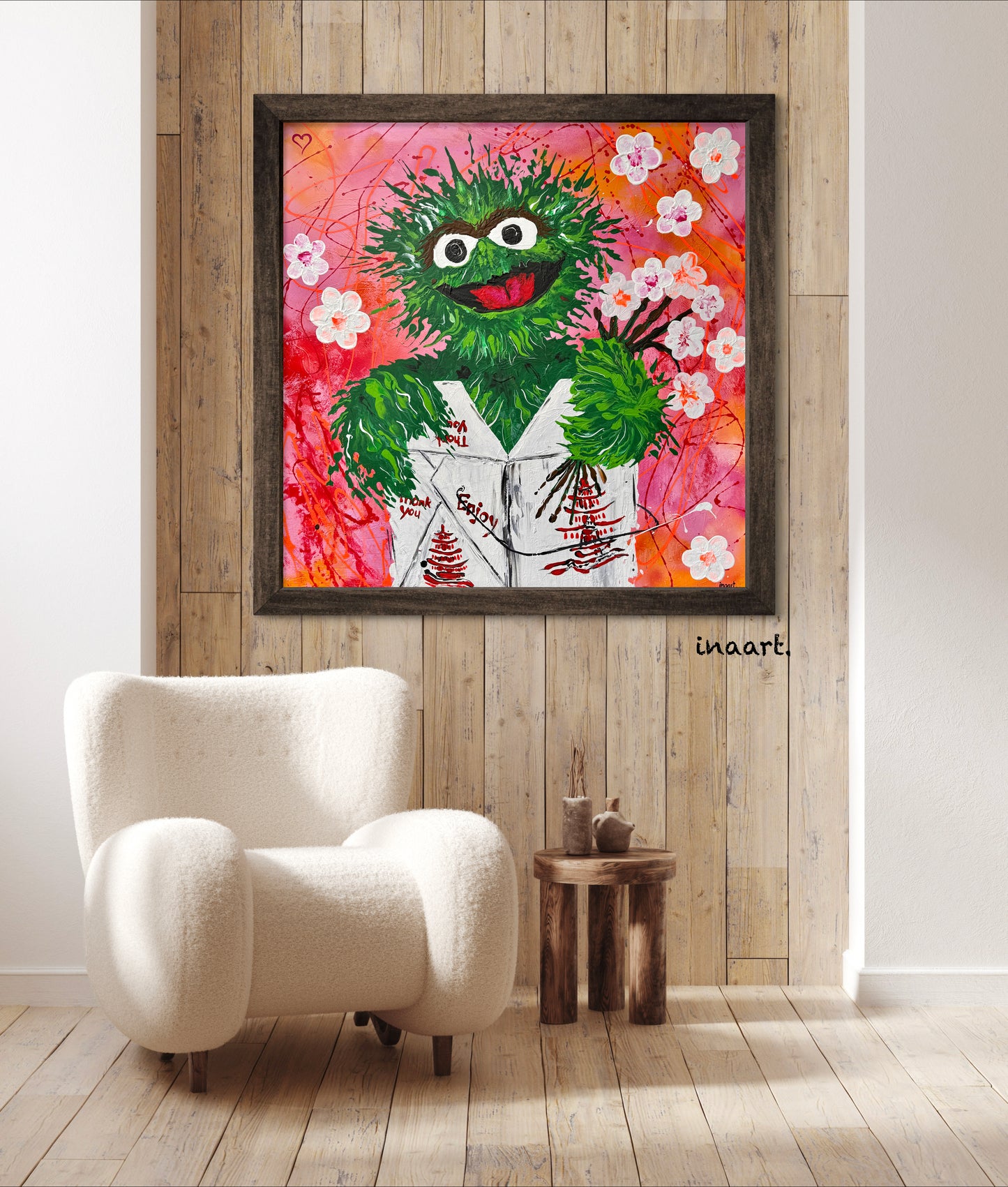 OSKAR 🌸 in der Kirschblüte 🌸 fine Art Print
