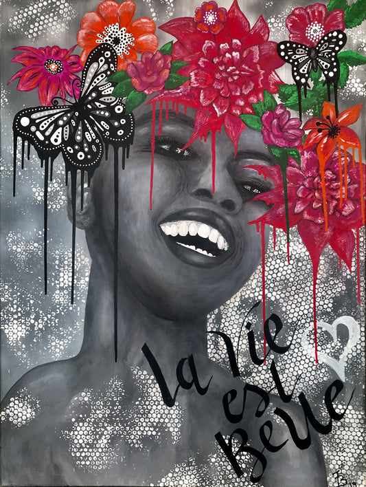 "La vie est belle" 🌺 verkauft.